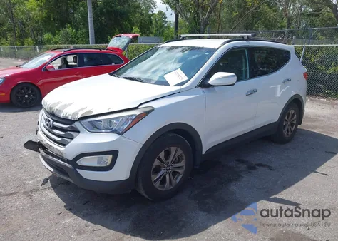 2016 Hyundai Santa Fe Sport 2.4L from USA, damaged, VIN 5XYZU3LB3GG309377